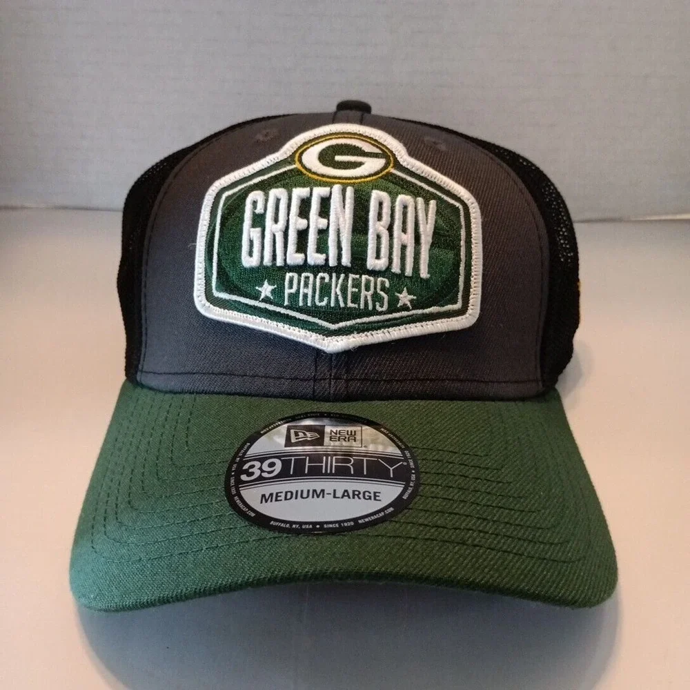 Green Bay Packers Trucker Hat Cap‎ Size M-L